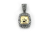 Samuel B PENDANT MAYBELL PENDANT SILVER AND GOLD