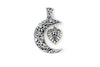 Samuel B. PENDANT Mystic Moon Pendant Silver And Gold