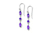 Mahawu Earrings- Amethyst