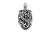 Samuel B PENDANT NAGA API PENDANT SILVER