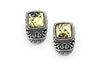 Samuel B. EARRING Omega Reign Earrings Silver And Gold