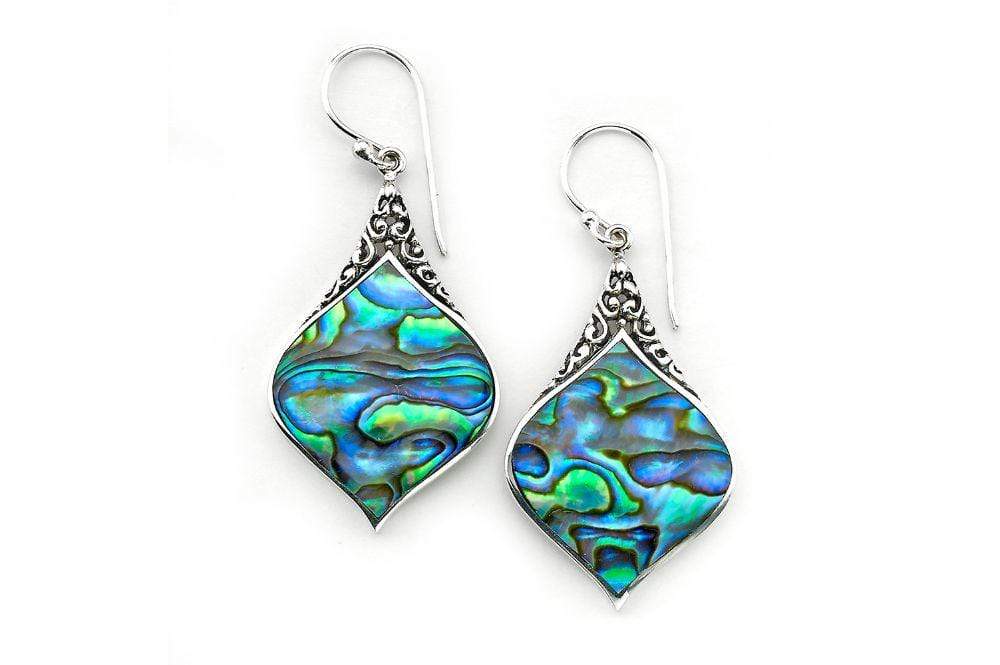 Samuel B. EARRING Ornate Earrings Paua