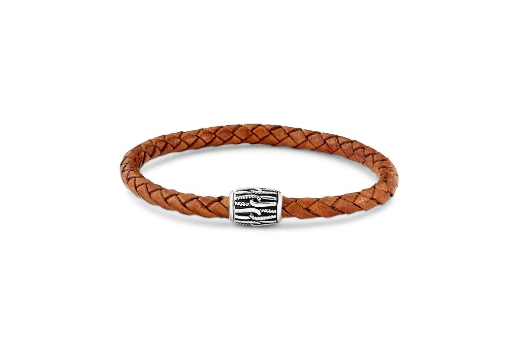 Otota Bracelet- Brown Leather