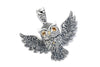 Samuel B. PENDANT Owl Pendant- Citrine Citrine
