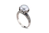 Samuel B RING PADMA RING WHITE PEARL / 5