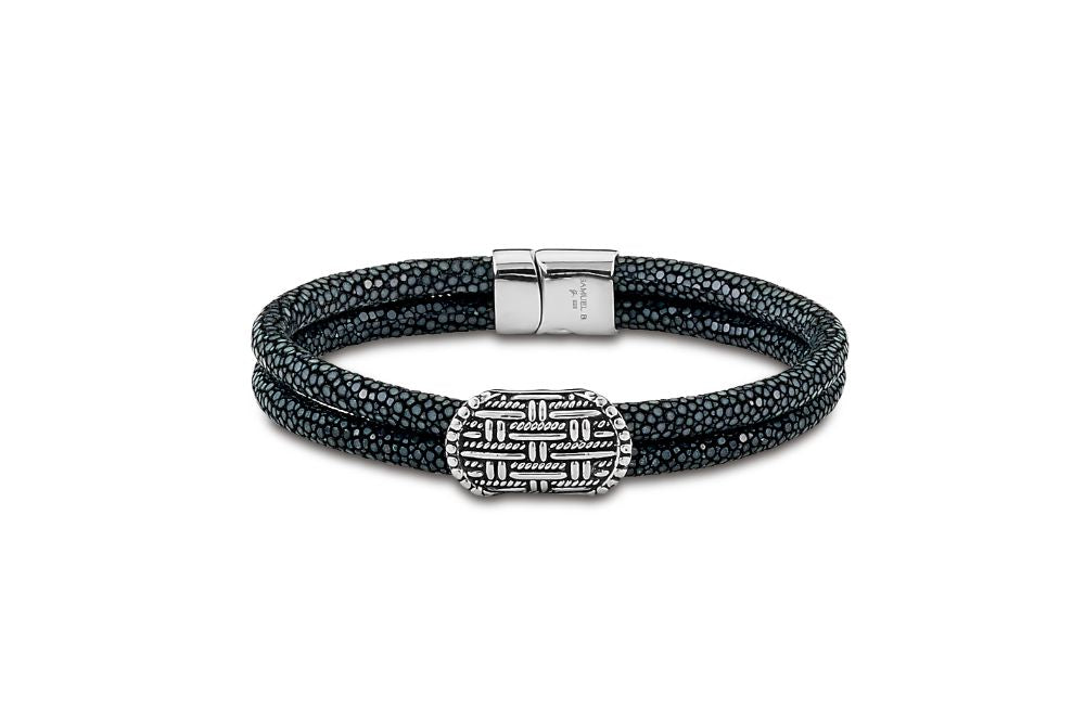 Paluweh Bracelet- Black Stingray