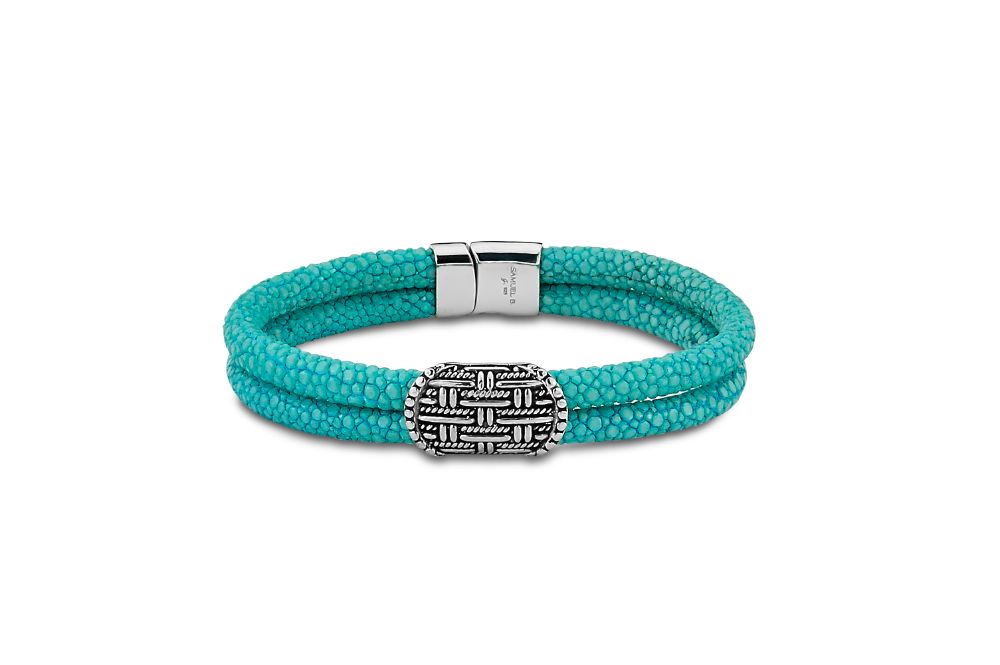 Paluweh Bracelet- Turquoise Stingray