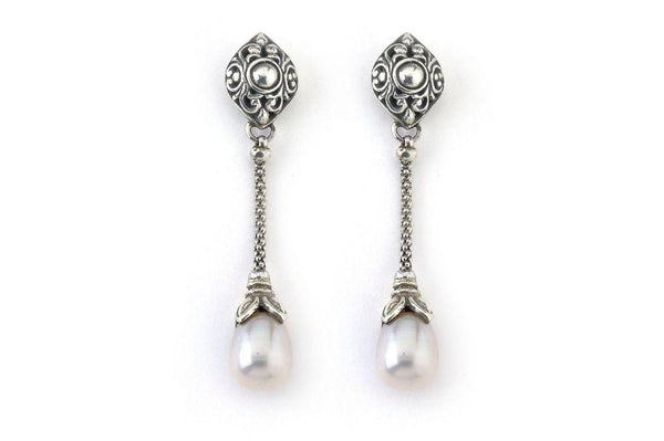 Samuel B. EARRING Penurunan Earrings White Pearl