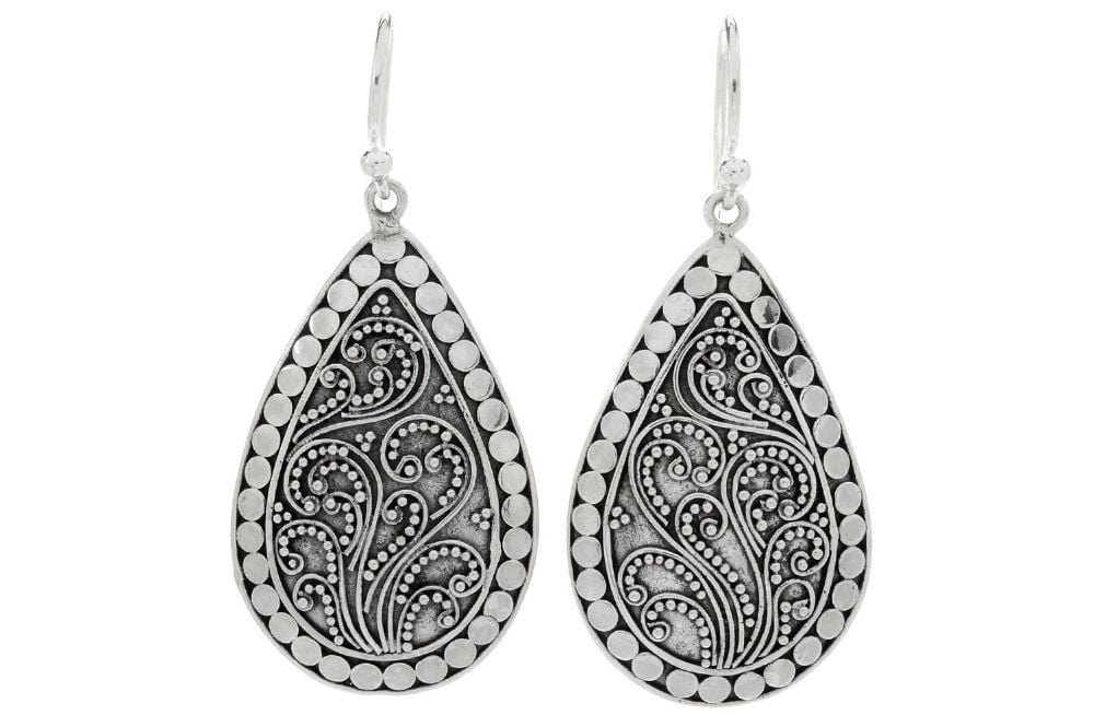 Samuel B EARRING PETRA EARRINGS SILVER