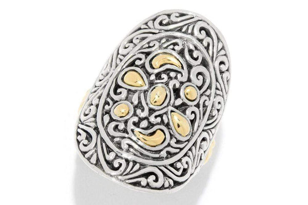 Samuel B. RING Pompeia Ring Silver And Gold / 5