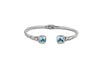 Putris Bangle- Blue Topaz