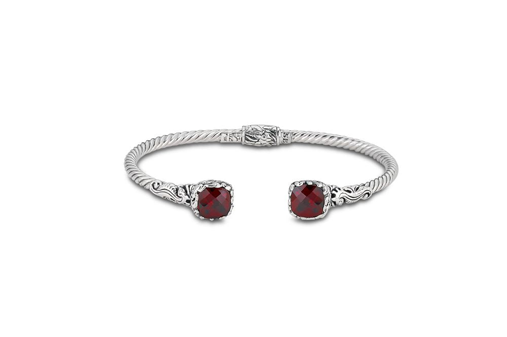 Putris Bangle- Garnet