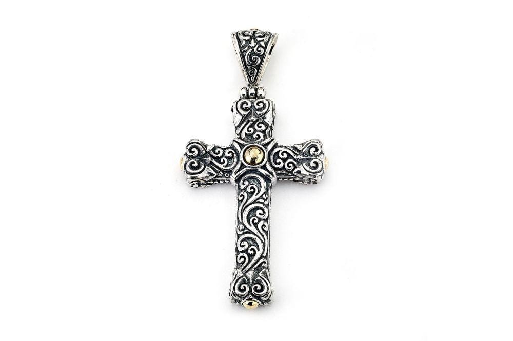 Samuel B PENDANT QUA PENDANT SILVER AND GOLD