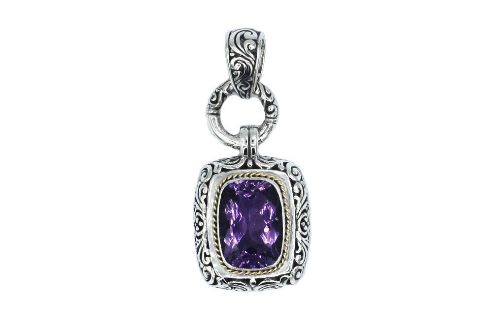 Samuel B. PENDANT Raja Pendant- Amethyst Amethyst
