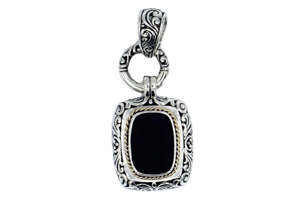 Samuel B. PENDANT Raja Pendant- Onyx Onyx
