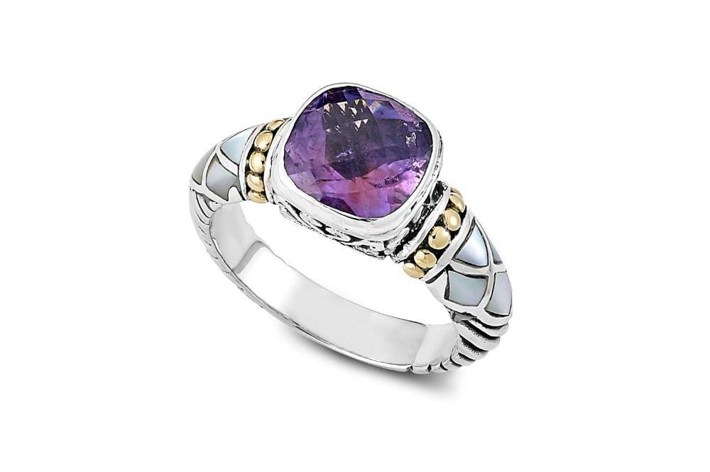 Samuel B. RING Rak Ring- Amethyst Amethyst / 5