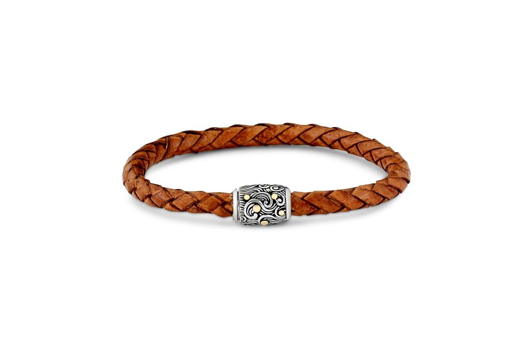 Ranu Bracelet- Brown Leather