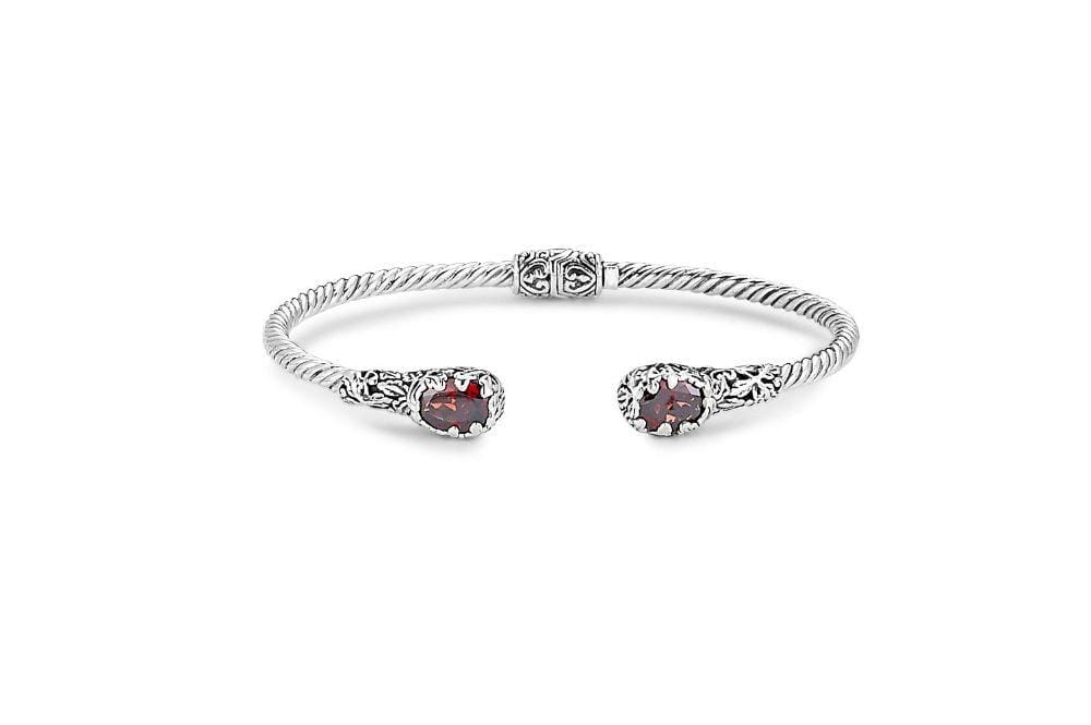 Samuel B. BANGLE Raung Bangle- Garnet Garnet