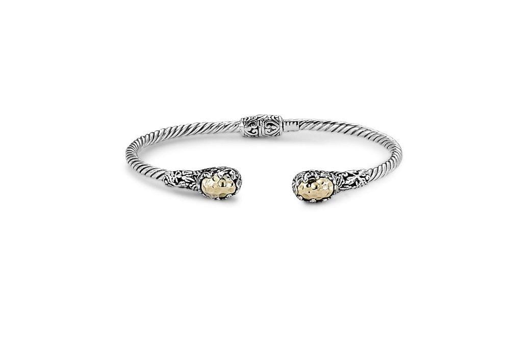 Samuel B. BANGLE Raung Bangle- Silver And Gold Silver And Gold