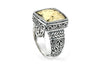 Samuel B. RING Reign Ring Silver And Gold / 5