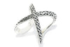 Samuel B RING Roche Swirl Ring Silver / 5