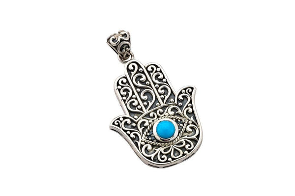 Samuel B. PENDANT Ruwhi Pendant Sleeping Beauty Turquoise
