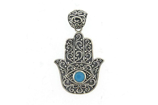 Samuel B. PENDANT Ruwhi Pendant Sleeping Beauty Turquoise