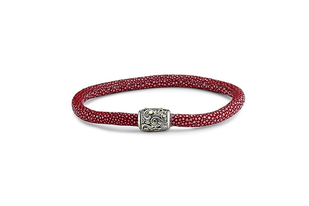 Ranu Bracelet- Bordeaux Stingray