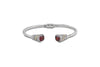 Saboke Bangle- Garnet