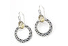 Samuel B. EARRING Sacred Circle Earrings- Citrine Citrine