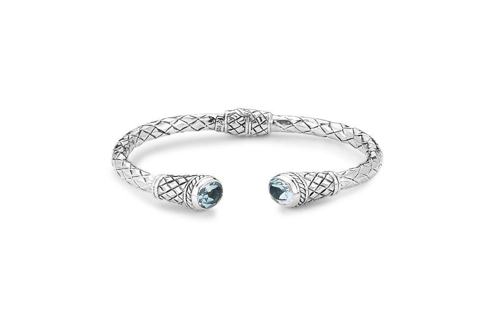 Samuel B. BANGLE Sakala Bangle- Blue Topaz Blue Topaz