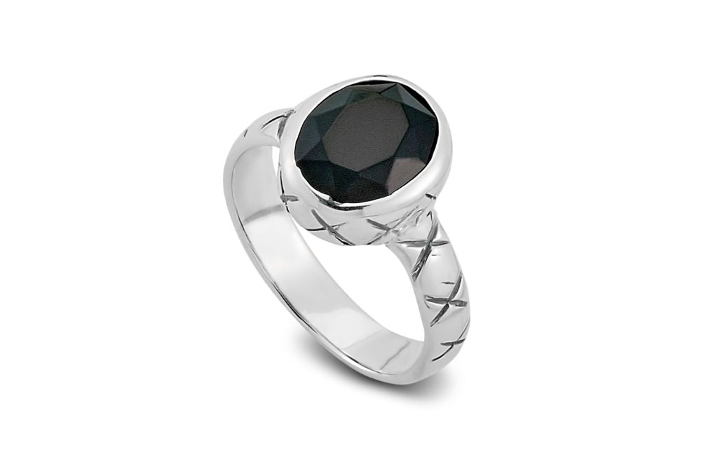 Salah Ring- Onyx