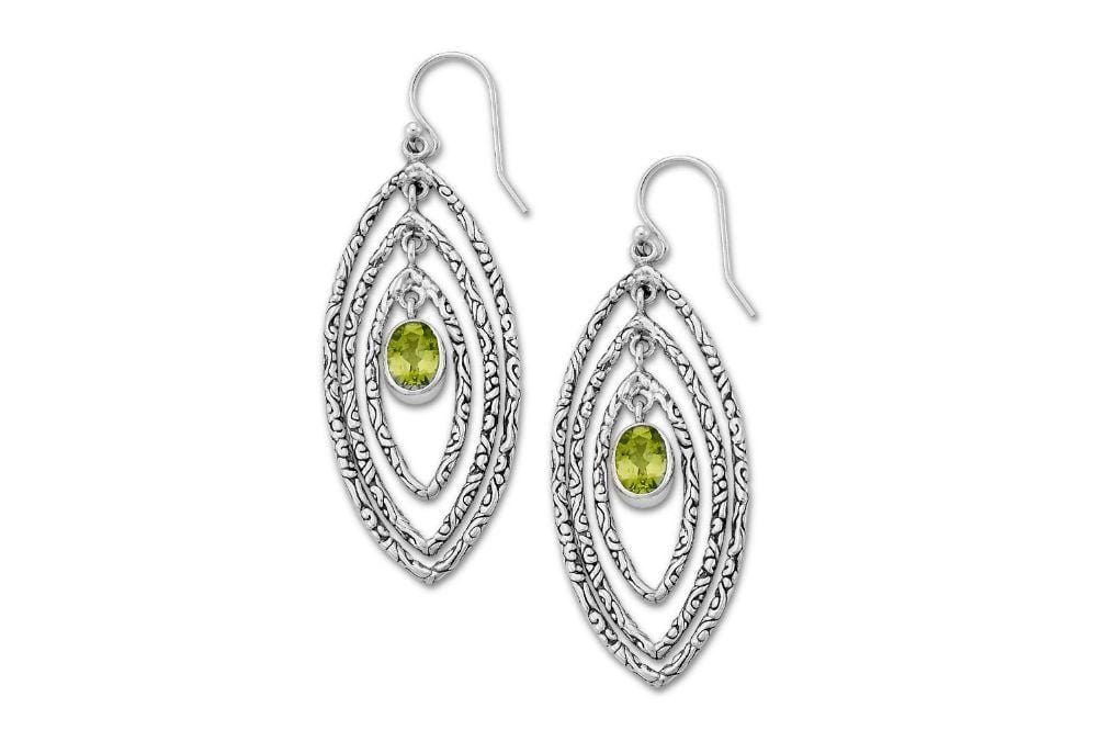 Samuel B. EARRING Samaya Earrings- Peridot Peridot