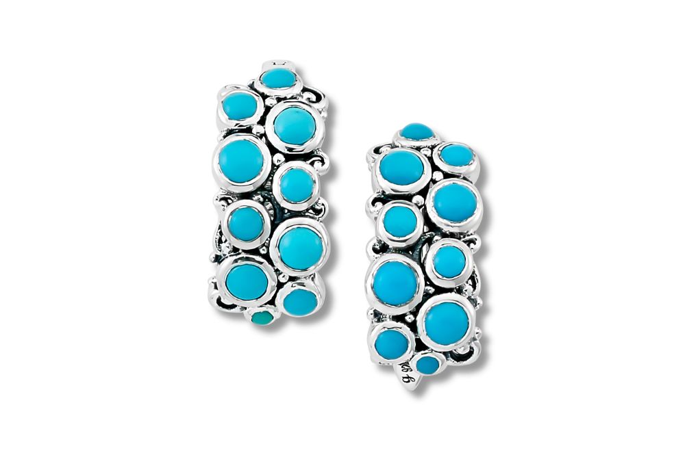 Sari Earrings- Turquoise