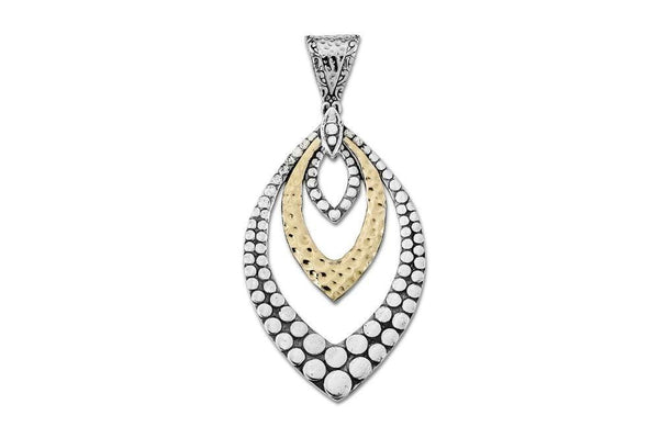 Samuel B. PENDANT Saringi Pendant Silver And Gold