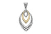 Samuel B. PENDANT Saringi Pendant Silver And Gold