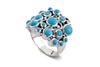 Sari Ring- Turquoise