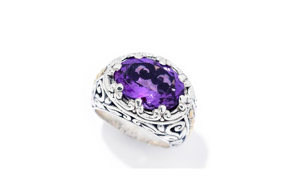Samuel B. RING Sayan Ring- Amethyst Amethyst / 5