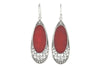 Samuel B. EARRING Serenity Earrings- Coral Coral