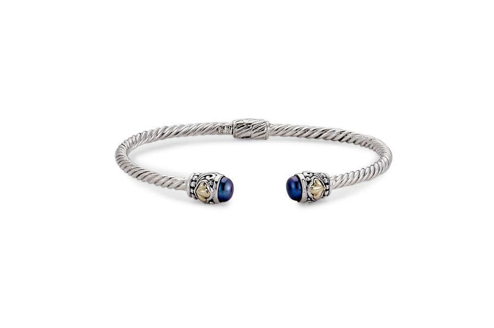 Samuel B. BANGLE Sienna Bangle- Blue Pearl Blue Pearl