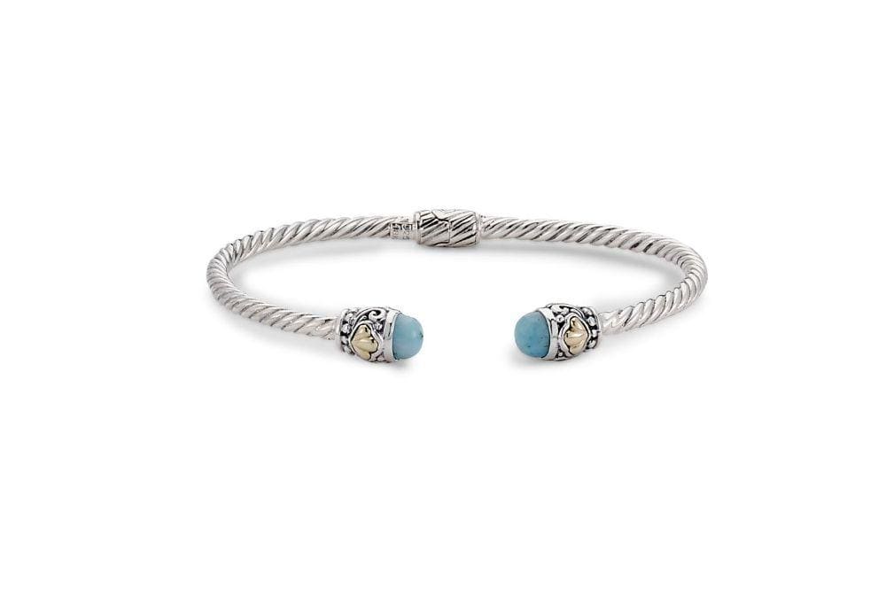 Samuel B. BANGLE Sienna Bangle- Larimar Larimar