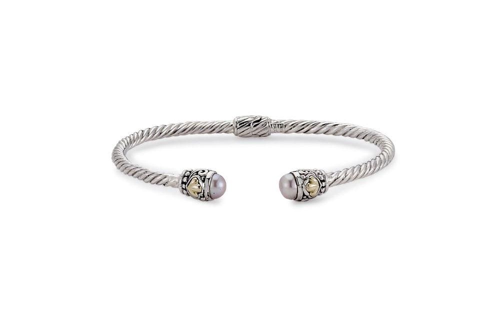Samuel B. BANGLE Sienna Bangle- Pink Pearl Pink Pearl