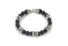 Samuel B. BRACELET Skulls And Lava Bracelet Lava / 7
