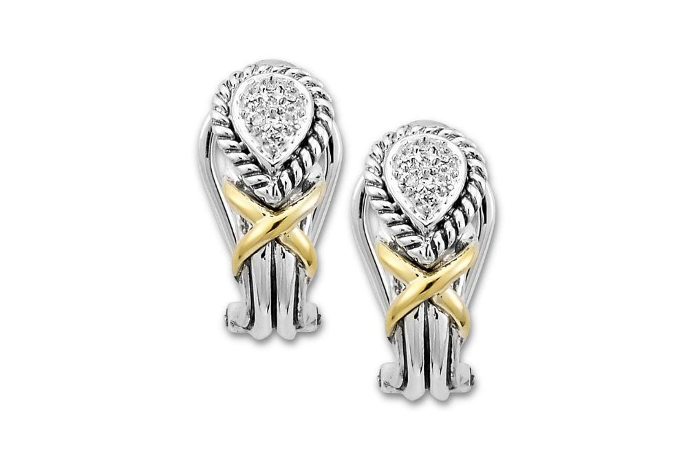 Samuel B EARRING Sukawati Earrings Diamond