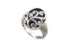 Samuel B RING Silver Fern Ring