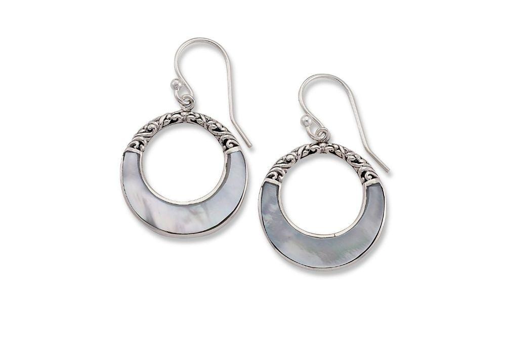 Samuel B. EARRING Tanglad Earrings- Mother Of Pearl Mother Of Pearl