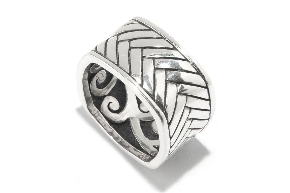 Samuel B RING Telapak Ring Silver / 8