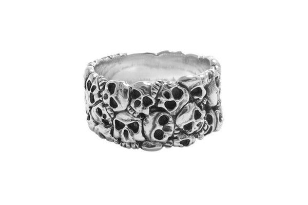 Samuel B. RING Tengkorak Ring Silver / 7.5