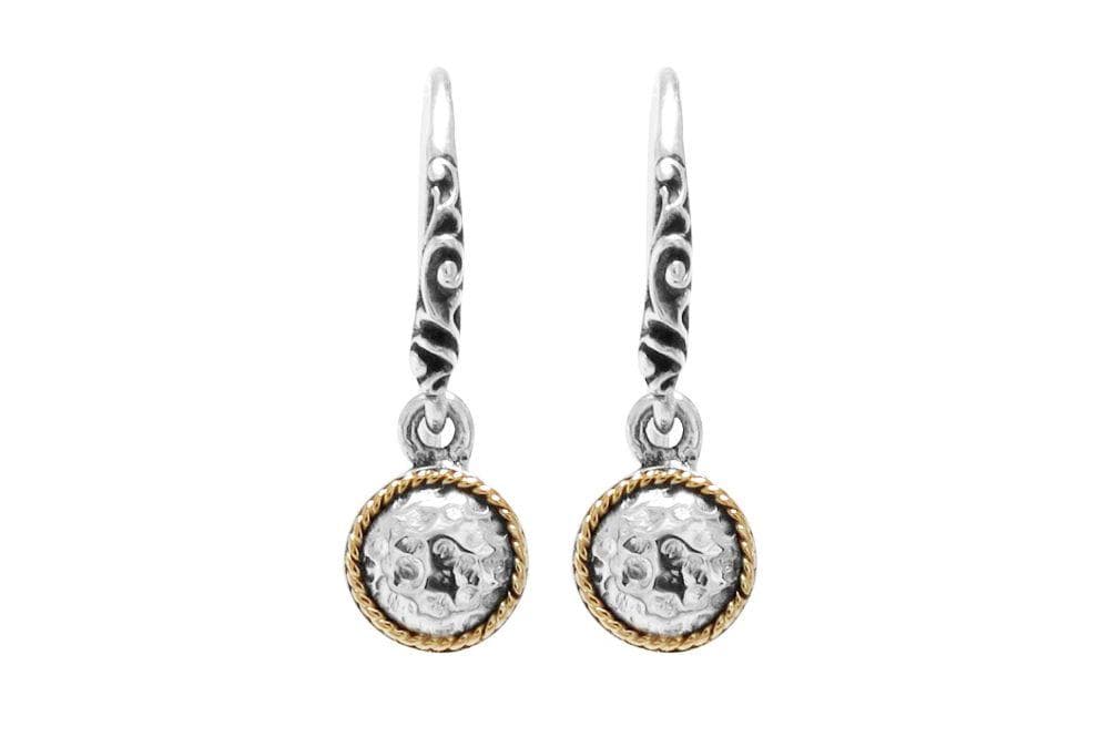Samuel B EARRING Thonsay Earrings Silver And Gold