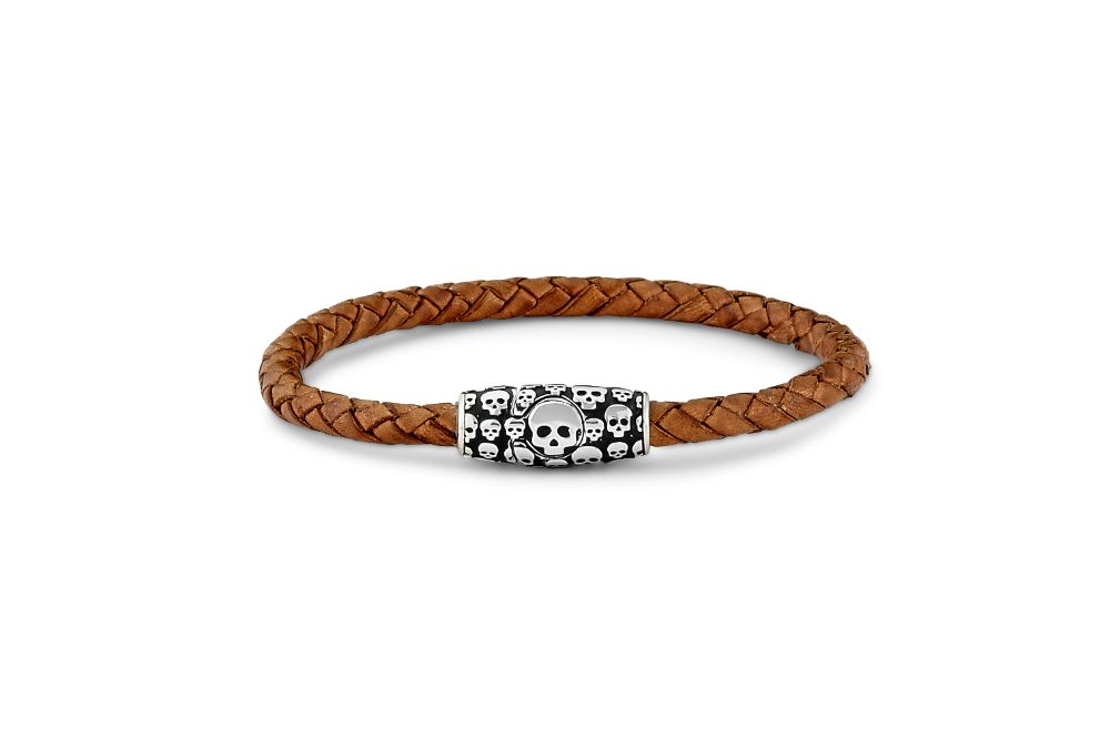 Tobaru Bracelet- Brown Leather